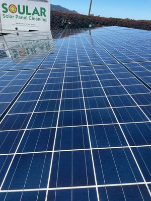 SOULAR portfolio - Residential & Commercial Solar Panel Cleaning ALL of Northern & Central California.   We use deionized water with our water powered automated brush to clean your panels as efficiently as possible and leave them looking spot free and brand new.  SOULAR Cleaning has the best equipment, the best customer service and the best prices in all of California and we can guarantee that because we analyze the market every single week. 

We also provide birdproofing services as it is quite common for birds and other wildlife to use your solar array as a nesting ground.  You don't want that, because that can become a dirty and expensive mess.  We also do standard pressure washing for your home, backyard, porch, deck, etc.