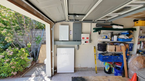 Tesla Powerwall Installation - This is one of many Powerwall installations in our area. Call us today to find the right backup solution for you. Tesla Powerwall Installation - This is one of many Powerwall installations in our area. Call us today to find the right backup solution for you.