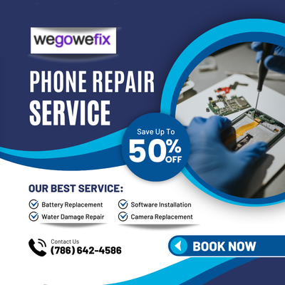 Wegowefix: Your Trusted Destination for Reliable Phone Repair in Miami, FL - When your phone encounters issues or damage, finding a reliable and efficient repair service becomes crucial. Look no further than Wegowefix, located at 14033 SW 142nd St, Miami, FL 33186. We are your trusted destination for all your phone repair needs, offering a wide range of services. Whether you're searching for "phone repair near me," "cell phone repair," "samsung phone repair near me," or any other related queries, Wegowefix is here to provide top-quality solutions and ensure your phone gets back in optimal condition.
Comprehensive Phone Repair Services
At Wegowefix, we understand the importance of your phone in your daily life. Our skilled technicians have the expertise to handle various phone repair needs, including but not limited to:
Samsung Phone Repair: Is your Samsung phone experiencing issues? Our experts specialize in Samsung phone repairs, providing reliable solutions to address any problems with your device.
Mobile Phone Repair: We offer comprehensive mobile phone repair services for various brands and models. Whether it's an iPhone, Samsung, or any other brand, we have you covered.
Apple Phone Repair: If you own an iPhone or any Apple device, our technicians are well-versed in Apple phone repairs. From screen replacements to battery issues, we can restore your device's functionality.
Phone Repair Near Me: Searching for phone repair services near your location? Look no further than Wegowefix. Our conveniently located shop ensures easy access to our top-notch repair services.
Cell Phone Repair Near Me: For reliable cell phone repair services nearby, we are your go-to destination. Our skilled technicians are ready to diagnose and repair your cell phone efficiently.
Phone Repair Shops: Wegowefix is a reputable phone repair shop with a commitment to quality service. Our experienced technicians utilize their expertise to deliver exceptional repairs.
Phone Repair Service: We offer comprehensive phone repair services, addressing a wide range of issues such as broken screens, water damage, battery replacements, and more.
Unmatched Expertise and Service
At Wegowefix, we pride ourselves on our unmatched expertise and commitment to customer satisfaction. When you trust us with your phone repair needs, you can expect:
Skilled Technicians: Our team of skilled technicians possesses in-depth knowledge and experience in phone repairs. They stay updated on the latest industry trends to provide the best solutions.
Quick and Efficient Repairs: We understand the importance of your time. Our technicians work diligently to provide quick and efficient repairs, minimizing your device's downtime.
High-Quality Parts: We use only high-quality parts for repairs, ensuring the longevity and optimal performance of your phone.
Excellent Customer Service: Our friendly and knowledgeable staff is dedicated to providing exceptional customer service. We listen to your concerns, answer your questions, and guide you through the repair process.
Competitive Pricing: We strive to offer competitive pricing without compromising on the quality of our services. You can trust us to provide value for your money.
Conclusion
When you need reliable phone repair services in Miami, FL, Wegowefix is your trusted destination. Conveniently located at 14033 SW 142nd St, we offer comprehensive phone repairs for various brands and models. Whether you're looking for "phone repair near me," "cell phone repair," or any specific brand-related repair, our skilled technicians are ready to assist you. Experience unmatched expertise, efficient repairs, and excellent customer service when you choose Wegowefix for your phone repair needs. Contact us today or visit our shop for top-quality phone repairs that restore your device's functionality. Wegowefix: Your Trusted Destination for Reliable Phone Repair in Miami, FL - When your phone encounters issues or damage, finding a reliable and efficient repair service becomes crucial. Look no further than Wegowefix, located at 14033 SW 142nd St, Miami, FL 33186. We are your trusted destination for all your phone repair needs, offering a wide range of services. Whether you're searching for "phone repair near me," "cell phone repair," "samsung phone repair near me," or any other related queries, Wegowefix is here to provide top-quality solutions and ensure your phone gets back in optimal condition.
Comprehensive Phone Repair Services
At Wegowefix, we understand the importance of your phone in your daily life. Our skilled technicians have the expertise to handle various phone repair needs, including but not limited to:
Samsung Phone Repair: Is your Samsung phone experiencing issues? Our experts specialize in Samsung phone repairs, providing reliable solutions to address any problems with your device.
Mobile Phone Repair: We offer comprehensive mobile phone repair services for various brands and models. Whether it's an iPhone, Samsung, or any other brand, we have you covered.
Apple Phone Repair: If you own an iPhone or any Apple device, our technicians are well-versed in Apple phone repairs. From screen replacements to battery issues, we can restore your device's functionality.
Phone Repair Near Me: Searching for phone repair services near your location? Look no further than Wegowefix. Our conveniently located shop ensures easy access to our top-notch repair services.
Cell Phone Repair Near Me: For reliable cell phone repair services nearby, we are your go-to destination. Our skilled technicians are ready to diagnose and repair your cell phone efficiently.
Phone Repair Shops: Wegowefix is a reputable phone repair shop with a commitment to quality service. Our experienced technicians utilize their expertise to deliver exceptional repairs.
Phone Repair Service: We offer comprehensive phone repair services, addressing a wide range of issues such as broken screens, water damage, battery replacements, and more.
Unmatched Expertise and Service
At Wegowefix, we pride ourselves on our unmatched expertise and commitment to customer satisfaction. When you trust us with your phone repair needs, you can expect:
Skilled Technicians: Our team of skilled technicians possesses in-depth knowledge and experience in phone repairs. They stay updated on the latest industry trends to provide the best solutions.
Quick and Efficient Repairs: We understand the importance of your time. Our technicians work diligently to provide quick and efficient repairs, minimizing your device's downtime.
High-Quality Parts: We use only high-quality parts for repairs, ensuring the longevity and optimal performance of your phone.
Excellent Customer Service: Our friendly and knowledgeable staff is dedicated to providing exceptional customer service. We listen to your concerns, answer your questions, and guide you through the repair process.
Competitive Pricing: We strive to offer competitive pricing without compromising on the quality of our services. You can trust us to provide value for your money.
Conclusion
When you need reliable phone repair services in Miami, FL, Wegowefix is your trusted destination. Conveniently located at 14033 SW 142nd St, we offer comprehensive phone repairs for various brands and models. Whether you're looking for "phone repair near me," "cell phone repair," or any specific brand-related repair, our skilled technicians are ready to assist you. Experience unmatched expertise, efficient repairs, and excellent customer service when you choose Wegowefix for your phone repair needs. Contact us today or visit our shop for top-quality phone repairs that restore your device's functionality.