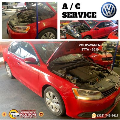 A/C Services Available - Nothing is more frustrating than an air conditioner that does not work. The most common causes of broken air conditioning are leaks or compressor issues. If your air is blowing cool but not cold, the problem could be a clogged filter, cooling fan problem or radiator trouble.
Don’t tolerate a stuffy, uncomfortable car. Get your A/C system fixed by the Automobile Solutions Center team. Our experienced auto service professionals can perform an A/C performance check to diagnose why the car A/C is having a problem and what needs to be repaired. A/C Services Available - Nothing is more frustrating than an air conditioner that does not work. The most common causes of broken air conditioning are leaks or compressor issues. If your air is blowing cool but not cold, the problem could be a clogged filter, cooling fan problem or radiator trouble.
Don’t tolerate a stuffy, uncomfortable car. Get your A/C system fixed by the Automobile Solutions Center team. Our experienced auto service professionals can perform an A/C performance check to diagnose why the car A/C is having a problem and what needs to be repaired.