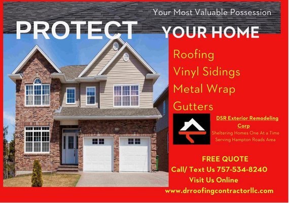 Need help with your projects?? We’re here to help. - To schedule your free estimates
Call/Text us 758-534-8240
Visit us Online www.drroofingcontractorllc.com Need help with your projects?? We’re here to help. - To schedule your free estimates
Call/Text us 758-534-8240
Visit us Online www.drroofingcontractorllc.com