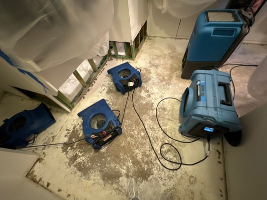 Water damage mitigation - There was a slab leak in those pretty home in Plano. After repairing it by professional plumbers we started the drying our process with cutting all wet materials and not leaving the water any chances to create the mold growth environment. We also do a top-notch repairs and remodel so that the house will be even better and fresher than before the loss. Water damage mitigation - There was a slab leak in those pretty home in Plano. After repairing it by professional plumbers we started the drying our process with cutting all wet materials and not leaving the water any chances to create the mold growth environment. We also do a top-notch repairs and remodel so that the house will be even better and fresher than before the loss.