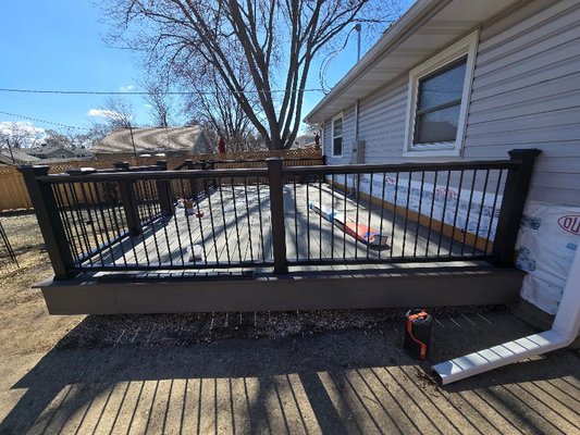 Deck,Decks and more Decks - These are composite decks that we have built in the past few months before winter or already this spring Deck,Decks and more Decks - These are composite decks that we have built in the past few months before winter or already this spring