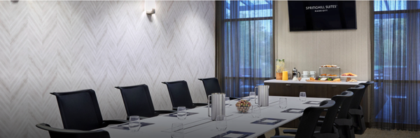 Event/Meeting Space - The Springhill Suites has 1428 square feet of meeting and 156 sq ft of boardroom space. Event/Meeting Space - The Springhill Suites has 1428 square feet of meeting and 156 sq ft of boardroom space.