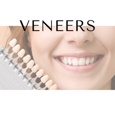 Veneers - Dental veneers are custom-designed shells of tooth-like ceramic material that, when applied over the surface of a tooth, can cover worn tooth enamel, uneven tooth alignment or spacing, and chips or cracks. The two most common materials used to manufacture dental veneers are composite resin (conventional veneers) and porcelain veneers (lumineers).