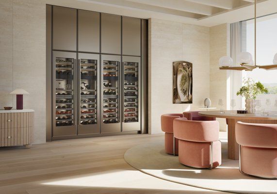 Curated Wine Storage - Preserve every bottle with precision using Gaggenau Wine Cabinets, designed for collectors and entertainers alike.