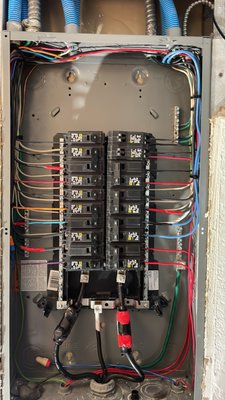 Electrical panels our company has replaced - We take pride in our work, our technicians are fully equipped to tackle any panel replacements. We are knowledgeable with the national electrical code and insure quality backed by an amazing 4 YEAR WARRANTY! Electrical panels our company has replaced - We take pride in our work, our technicians are fully equipped to tackle any panel replacements. We are knowledgeable with the national electrical code and insure quality backed by an amazing 4 YEAR WARRANTY!