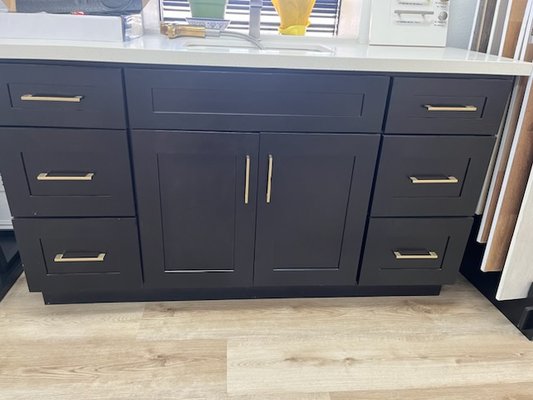 60" bathroom cabinet & sink price - 60" Vanity only $595
60" single sink top $250 60" bathroom cabinet & sink price - 60" Vanity only $595
60" single sink top $250
