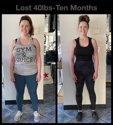 Losing the baby weight! - Stephanie came to me a month after her she gave birth! She stayed consistent in the following ten months with her diet and training! There were days when she didn’t feel like working out or eating healthy! Overall she got it together, and these are the results! Losing the baby weight! - Stephanie came to me a month after her she gave birth! She stayed consistent in the following ten months with her diet and training! There were days when she didn’t feel like working out or eating healthy! Overall she got it together, and these are the results!