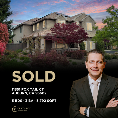 LISTING AGENT - 11351 Fox Tail CT Auburn, CA 95602 $1,045,000 - 11351 Fox Tail CT
Auburn, CA 95602
$1,045,000 LISTING AGENT - 11351 Fox Tail CT Auburn, CA 95602 $1,045,000 - 11351 Fox Tail CT
Auburn, CA 95602
$1,045,000