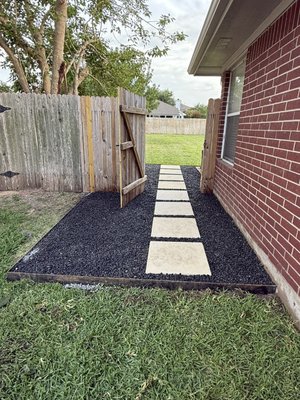 Flower beds, path pavers,Deck and tile - flower beds, Deck,tile and pavers path Flower beds, path pavers,Deck and tile - flower beds, Deck,tile and pavers path