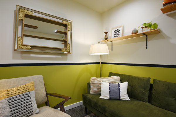 Full design and furnishing of Therapy office - This Portland therapy office underwent a complete transformation. Our contribution was a thoughtful blend of interior furnishings and biophilic design. Plants were strategically incorporated throughout, adding a dynamic yet calming energy to the newly renovated space. Lush greenery paired with clean, modern furniture softened the edges of the neutral tones, making the office feel more welcoming and alive. Each room features plants that complement the furniture—whether it's potted plants anchoring waiting areas or trailing vines creating visual interest. Custom elements like a moss wreath bring the office's nature-centric focus to life, encouraging a therapeutic environment where clients can feel at ease. These design choices ensure that the office feels both professional and serene, providing an ideal backdrop for healing and connection. Full design and furnishing of Therapy office - This Portland therapy office underwent a complete transformation. Our contribution was a thoughtful blend of interior furnishings and biophilic design. Plants were strategically incorporated throughout, adding a dynamic yet calming energy to the newly renovated space. Lush greenery paired with clean, modern furniture softened the edges of the neutral tones, making the office feel more welcoming and alive. Each room features plants that complement the furniture—whether it's potted plants anchoring waiting areas or trailing vines creating visual interest. Custom elements like a moss wreath bring the office's nature-centric focus to life, encouraging a therapeutic environment where clients can feel at ease. These design choices ensure that the office feels both professional and serene, providing an ideal backdrop for healing and connection.