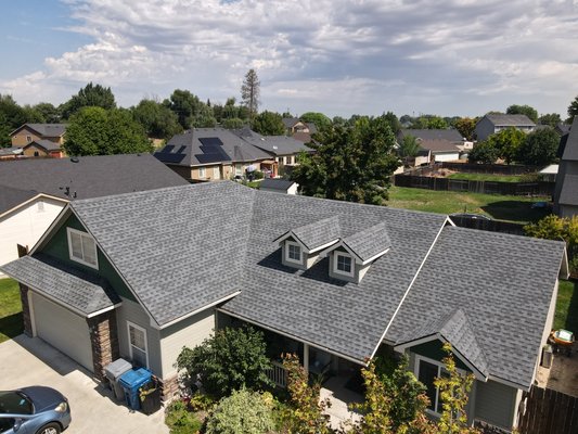 New GAF HDZ Pewter Grey Roof - New GAF HDZ Pewter Grey Roof with Ice and Water Shield New GAF HDZ Pewter Grey Roof - New GAF HDZ Pewter Grey Roof with Ice and Water Shield