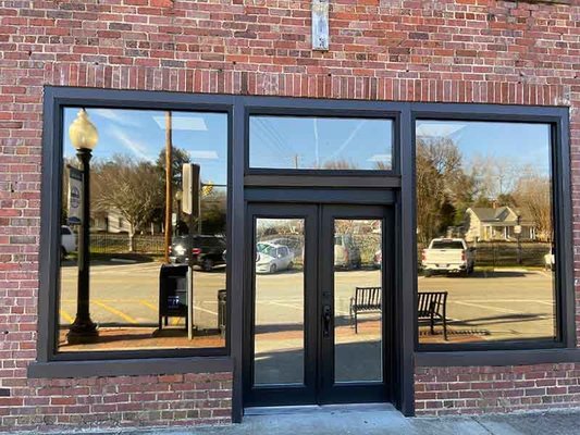 Commercial Storefront Glass Services - Make a strong first impression with professional commercial storefront glass services from Hardy Glass and Mirror. We specialize in designing, installing, and repairing storefront glass that enhances your business’s appearance, security, and energy efficiency. Whether you’re starting a new project or need to update or repair existing glass, our expert team delivers precision craftsmanship and reliable service tailored to your business needs. Trust Hardy Glass and Mirror to create a welcoming, professional storefront that attracts customers and stands the test of time.