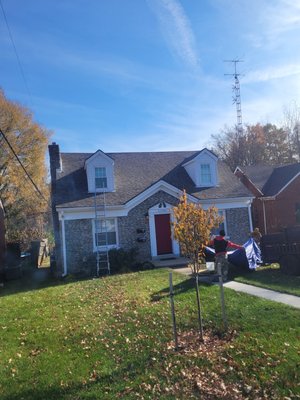 clays mile rd - will remove old shingles replaced some wood flash the chimney