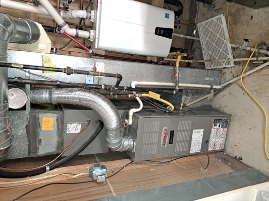 Furnace Replacement - We replaced a 20+ year old furnace with something more efficient and will help keep the homeowners warm!