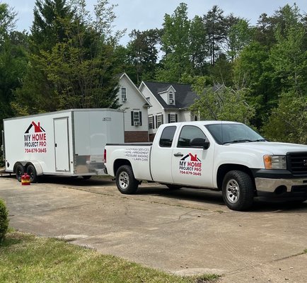Our Newest Addition to Our Fleet - My Home Project Pro strives for excellence and strives to be prepared for every request. Our new truck and trailer means we are ready and equipped at all times for every project on your list! Our Newest Addition to Our Fleet - My Home Project Pro strives for excellence and strives to be prepared for every request. Our new truck and trailer means we are ready and equipped at all times for every project on your list!