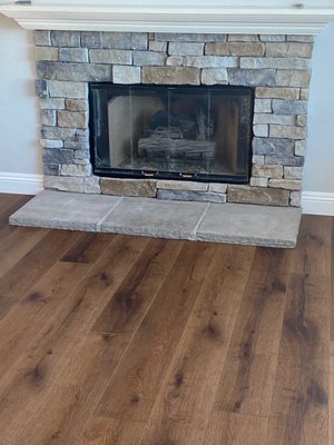 Luxury Vinyl Flooring - New luxury vinyl flooring for our clients home in Concorde Oak in French Revival Luxury Vinyl Flooring - New luxury vinyl flooring for our clients home in Concorde Oak in French Revival