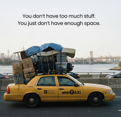 Need More Space? We Got You! - We believe storage should feel as easy and natural as having an extra closet down the block. That’s why we design every location to be convenient, secure, and straightforward to use.
Whether you’re moving, decluttering, or just need more breathing room, we make storage simple, so you can focus on living your life, not managing your stuff. Need More Space? We Got You! - We believe storage should feel as easy and natural as having an extra closet down the block. That’s why we design every location to be convenient, secure, and straightforward to use.
Whether you’re moving, decluttering, or just need more breathing room, we make storage simple, so you can focus on living your life, not managing your stuff.