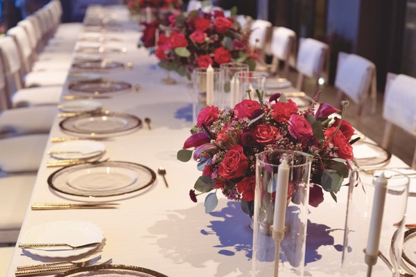 Bulgari Floral and Candle Design - Floral design and customized candles for Bulgari.