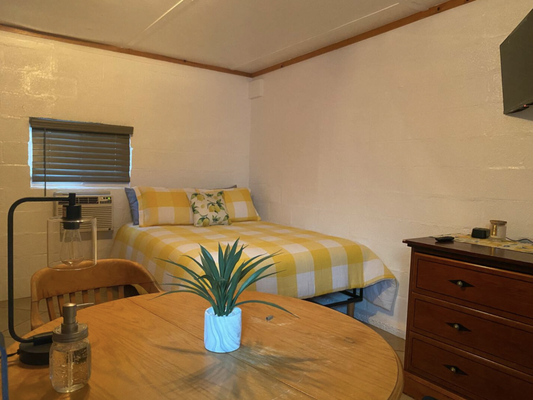 Lemon Room C - You won’t want to leave this charming, one-of-a-kind place. Room C at the Iconic Lemon House Inn. This property has all the amenities you would expect along with some extra surprises! Free parking and WI-FI, TV, refrigerator, microwave and coffee. Take in the views of the Sierra from your front porch. Outdoor shared bbq, dining and fire pit area. Take selfies with the Iconic Lemon house, Giant Ant and Dinosaur! Fun for the whole family. Centrally located near Death Valley and Mt. Whitney!
This Lemon Room C has a new A/C & heating system, queen-size bed and a full-size futon sofa, microwave, refrigerator, table, private bathroom, iron, coffee maker, coffee, milk, popcorn, oatmeal, free Wi-Fi, a smart TV (with Disney+, HBO Max, Hulu, Netflix, Amazon Prime Video and Roku), toilet paper, towels, tissue paper, candy, water, body wash, shampoo, conditioner and hand sanitizer.
Call to book your stay today and take part in this unique experience!
You can also book online here: https://www.airbnb.com/rooms/51668563?source_impression_id=p3_1694494013_wd0K6%2Bu6mHT1Rqxw Lemon Room C - You won’t want to leave this charming, one-of-a-kind place. Room C at the Iconic Lemon House Inn. This property has all the amenities you would expect along with some extra surprises! Free parking and WI-FI, TV, refrigerator, microwave and coffee. Take in the views of the Sierra from your front porch. Outdoor shared bbq, dining and fire pit area. Take selfies with the Iconic Lemon house, Giant Ant and Dinosaur! Fun for the whole family. Centrally located near Death Valley and Mt. Whitney!
This Lemon Room C has a new A/C & heating system, queen-size bed and a full-size futon sofa, microwave, refrigerator, table, private bathroom, iron, coffee maker, coffee, milk, popcorn, oatmeal, free Wi-Fi, a smart TV (with Disney+, HBO Max, Hulu, Netflix, Amazon Prime Video and Roku), toilet paper, towels, tissue paper, candy, water, body wash, shampoo, conditioner and hand sanitizer.
Call to book your stay today and take part in this unique experience!
You can also book online here: https://www.airbnb.com/rooms/51668563?source_impression_id=p3_1694494013_wd0K6%2Bu6mHT1Rqxw