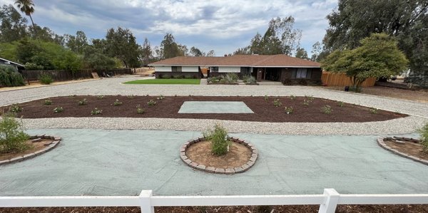 Outdoor Projects: Landscaping, Fencing, Concrete & Kitchens - Complete outdoor transformations including fencing, custom concrete, outdoor kitchens, and landscaping. From clean, modern yards to cozy outdoor retreats — we design and build spaces that look great and last.