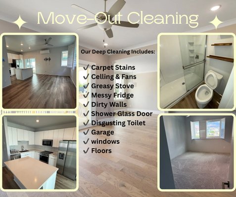 Move-out Deep Cleaning - CleanLife Hawaii offers professional cleaning services with a focus on move-out cleaning, and residential deep cleaning services. As a trusted Cleaning Company in Honolulu, we provide reliable, detailed, and eco-friendly home cleaning services for both homes and vacation rental properties. Our goal is to ensure every space looks spotless and guest-ready. Additionally, we specialize in Realtor Staging Cleaning. making us your top choice for quality, affordable Hawaii cleaning that you can count on. Move-out Deep Cleaning - CleanLife Hawaii offers professional cleaning services with a focus on move-out cleaning, and residential deep cleaning services. As a trusted Cleaning Company in Honolulu, we provide reliable, detailed, and eco-friendly home cleaning services for both homes and vacation rental properties. Our goal is to ensure every space looks spotless and guest-ready. Additionally, we specialize in Realtor Staging Cleaning. making us your top choice for quality, affordable Hawaii cleaning that you can count on.