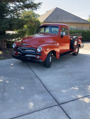 12 month Wax Coating on 1954 Chevy Truck - Clay bar and wax treatment on a 1954 chevy work truck. It is important to always clay bar a vehicle before applying any form of sealant. The clay bar removes micro contaminants embedded in the paint so that the wax sealant will adhere stronger to the paint and the paint will stay shiny under the coating! That's why here at Automax Detailing a clay bar treatment is part of all of our coating packages, whether it's a wax, ceramic coating, or ppf! 12 month Wax Coating on 1954 Chevy Truck - Clay bar and wax treatment on a 1954 chevy work truck. It is important to always clay bar a vehicle before applying any form of sealant. The clay bar removes micro contaminants embedded in the paint so that the wax sealant will adhere stronger to the paint and the paint will stay shiny under the coating! That's why here at Automax Detailing a clay bar treatment is part of all of our coating packages, whether it's a wax, ceramic coating, or ppf!