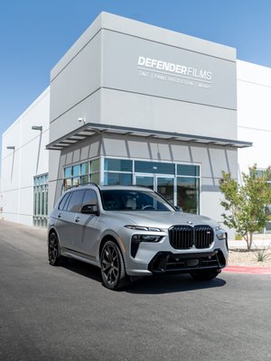 Full Ceramic Tinting - The owner of this BMW X7 M50i wanted real heat protection without making the glass too dark. Vegas summers are brutal, and sitting in a hot car every day gets old fast.
We used a clear ceramic film on the windshield, which blocks infrared heat and UV rays without changing visibility. It keeps the cabin cooler while protecting your skin and the interior. The side and rear windows were done in a slightly darker ceramic shade for privacy. The panoramic sunroof was tinted too, often overlooked, but a major source of heat in big SUVs.
Ceramic tint blocks up to 98% of infrared heat and 99% of UV rays, so the benefits go beyond just looks.
• A cooler car, even when parked in the sun
• Less glare while driving
• Reduced AC strain
• Protection for your skin and interior materials
The difference was noticeable right away. More comfort, less heat, and peace of mind that the tint is built to last.
If you’re in Vegas and want a cooler, more comfortable drive, ceramic tint is the way to go. Full Ceramic Tinting - The owner of this BMW X7 M50i wanted real heat protection without making the glass too dark. Vegas summers are brutal, and sitting in a hot car every day gets old fast.
We used a clear ceramic film on the windshield, which blocks infrared heat and UV rays without changing visibility. It keeps the cabin cooler while protecting your skin and the interior. The side and rear windows were done in a slightly darker ceramic shade for privacy. The panoramic sunroof was tinted too, often overlooked, but a major source of heat in big SUVs.
Ceramic tint blocks up to 98% of infrared heat and 99% of UV rays, so the benefits go beyond just looks.
• A cooler car, even when parked in the sun
• Less glare while driving
• Reduced AC strain
• Protection for your skin and interior materials
The difference was noticeable right away. More comfort, less heat, and peace of mind that the tint is built to last.
If you’re in Vegas and want a cooler, more comfortable drive, ceramic tint is the way to go.