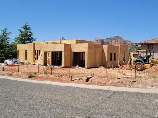 Custom Home in Sedona - This was a 3,400 sq ft custom home we built in 2022. It was a fun project, and the customer was happy with the end product. Custom Home in Sedona - This was a 3,400 sq ft custom home we built in 2022. It was a fun project, and the customer was happy with the end product.