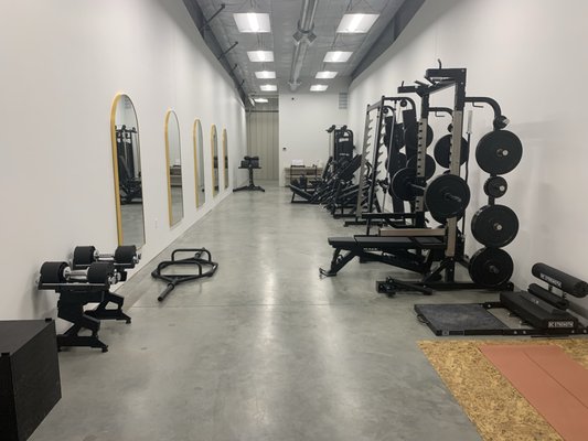 Commercial Grade Equipment - Smith Machine, Power Rack, Dumbbells (5-80lbs), Peloton Bike+, Lunge/Dead Lift Machine, Cable Machine, Leg Press/Hack Squat Combo Machine, Hip Abduction Machine, Glute/Ham Developer, Hip Thrust Platform, Boxes, Bands, Benches, Etc. Commercial Grade Equipment - Smith Machine, Power Rack, Dumbbells (5-80lbs), Peloton Bike+, Lunge/Dead Lift Machine, Cable Machine, Leg Press/Hack Squat Combo Machine, Hip Abduction Machine, Glute/Ham Developer, Hip Thrust Platform, Boxes, Bands, Benches, Etc.