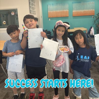 Summer programs for 2026 - LEAP is offering the following summer programs for 2026:
1) Math & English Boot Camp (with optional afternoon enrichment)
- Goal: Accelerate progress toward grade-level achievement in Math and English over the summer.
- Who: Students entering K–8th Grade
2) Financial Literacy
- Learn money management skills that will benefit students for life.
- Who: Middle & High Schoolers
3) Understanding AI Tools & Intro to Coding
- Learn what AI is (and isn’t), how to ask strong questions, evaluate AI output, and build confidence with coding fundamentals through a mini-project.
- Who: Middle & High Schoolers Summer programs for 2026 - LEAP is offering the following summer programs for 2026:
1) Math & English Boot Camp (with optional afternoon enrichment)
- Goal: Accelerate progress toward grade-level achievement in Math and English over the summer.
- Who: Students entering K–8th Grade
2) Financial Literacy
- Learn money management skills that will benefit students for life.
- Who: Middle & High Schoolers
3) Understanding AI Tools & Intro to Coding
- Learn what AI is (and isn’t), how to ask strong questions, evaluate AI output, and build confidence with coding fundamentals through a mini-project.
- Who: Middle & High Schoolers