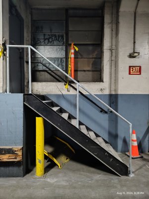 commercial custom handrail - Custom steel handrail fabricated and welded on-site to fit an existing commercial staircase. Built with 1⅝-inch round steel tubing, this project included measuring, cutting, fitting, welding, anchoring, and installation. Each section was fitted to follow the staircase for a clean appearance and dependable support.
Contact Nicholas directly for questions, scheduling, or a free estimate. Serving Los Angeles and Orange County. commercial custom handrail - Custom steel handrail fabricated and welded on-site to fit an existing commercial staircase. Built with 1⅝-inch round steel tubing, this project included measuring, cutting, fitting, welding, anchoring, and installation. Each section was fitted to follow the staircase for a clean appearance and dependable support.
Contact Nicholas directly for questions, scheduling, or a free estimate. Serving Los Angeles and Orange County.