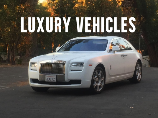 Luxury Vehicles - Our fleet of luxury vehicles include our Rolls Royces, Bentleys, SUVs, and Sedans