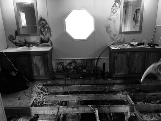 Bathroom Remodel - This remodel was completed on a severely damage bathroom, Redesign reconfigure Bathroom Remodel - This remodel was completed on a severely damage bathroom, Redesign reconfigure
