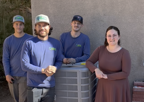 AC Replacement - This was an AC condenser replacement our team did for a customer in Oceanside.