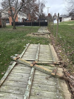 Fence Removal - Fence removal project in Illinois Fence Removal - Fence removal project in Illinois