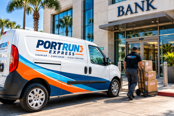 Fast & Reliable - Port Run Express provides prompt, dependable delivery and field services you can count on. From pickup to completion, we keep you updated and your business moving without unnecessary delays. Fast & Reliable - Port Run Express provides prompt, dependable delivery and field services you can count on. From pickup to completion, we keep you updated and your business moving without unnecessary delays.