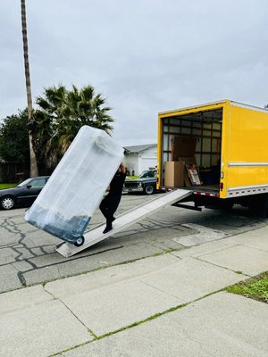 Moving Mastery - 🚚 "Moving Mastery: Ensuring Safe Passage" 🛋️
Our expert movers are on the move, carefully transporting this wrapped couch to its new destination. With precision and care, we secure every corner for a smooth journey. Trust us to deliver your belongings safely and securely. #MovingDay #ProfessionalMovers 📦💼 Moving Mastery - 🚚 "Moving Mastery: Ensuring Safe Passage" 🛋️
Our expert movers are on the move, carefully transporting this wrapped couch to its new destination. With precision and care, we secure every corner for a smooth journey. Trust us to deliver your belongings safely and securely. #MovingDay #ProfessionalMovers 📦💼