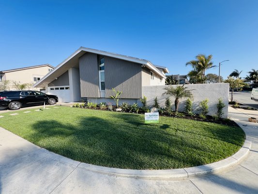 Front Yard Remodel - Complete demo and much needed install of plants, sod, DG and sprinklers!
