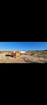 From code violations to Airbnb retreat. - The owner purchased this land with an old mobile home. There were no permits and no title on the mobile home on land.We got the mobile home permitted with renovations as well as the plumbing for jacuzzi, out door shower, and solar panels. We even got them licensed for short term rentals with the county. Now they run a successful AirBNB business that is fully permitted and licensed.