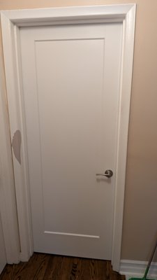 Door Installation - We can help framing openings, installing doors and trims, and paint.