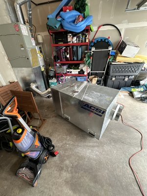 Air Duct cleaning, Supply/Return - Air Duct cleaning done on a 1600SQFT home. Using our Negative Air Machine. Air Duct cleaning, Supply/Return - Air Duct cleaning done on a 1600SQFT home. Using our Negative Air Machine.