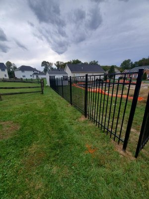 Ornamental Aluminum Fencing With Alternating Pickets - Ornamental Aluminum Fencing is cost effective and enhances aesthetic appeal. Ornamental Aluminum Fencing With Alternating Pickets - Ornamental Aluminum Fencing is cost effective and enhances aesthetic appeal.