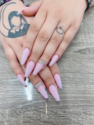 Acrylic nails, nail service - We offer acrylic nails full set, fill in, GelX attention, all of nails service Acrylic nails, nail service - We offer acrylic nails full set, fill in, GelX attention, all of nails service