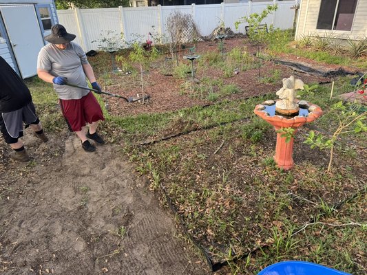 Yard project - Yard project , Customer wanted sod removed and mulch layed down. Yard project - Yard project , Customer wanted sod removed and mulch layed down.