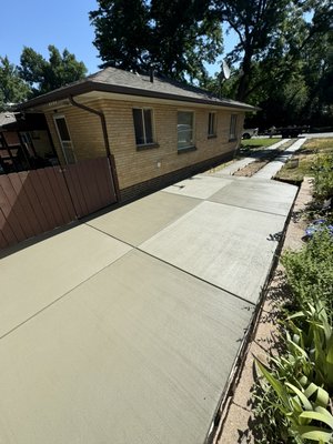 Driveway Construction and Installation - We tore out the old concrete and hauled away debris to the recycling yard. Once that is done, we do the preparation which includes setting forms, ensuring the ground is level and installing rebar. We pour and finish the concrete with a broom finish.
Call or text us for your free consultation! Driveway Construction and Installation - We tore out the old concrete and hauled away debris to the recycling yard. Once that is done, we do the preparation which includes setting forms, ensuring the ground is level and installing rebar. We pour and finish the concrete with a broom finish.
Call or text us for your free consultation!