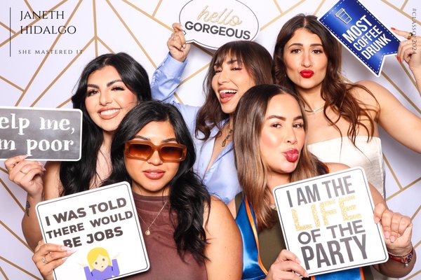 Graduation Photo Booth - Celebrate your graduation with our fun photo booth setup! Graduation Photo Booth - Celebrate your graduation with our fun photo booth setup!