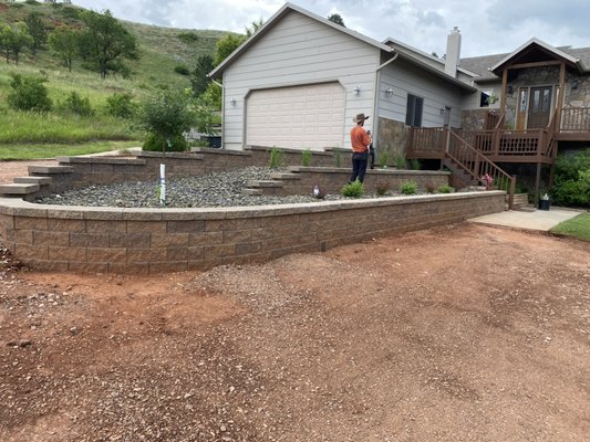 Our recent retaining wall plan’s landscaping project - Complete landscaping, irrigation,retaining walls, fences and much much more Our recent retaining wall plan’s landscaping project - Complete landscaping, irrigation,retaining walls, fences and much much more