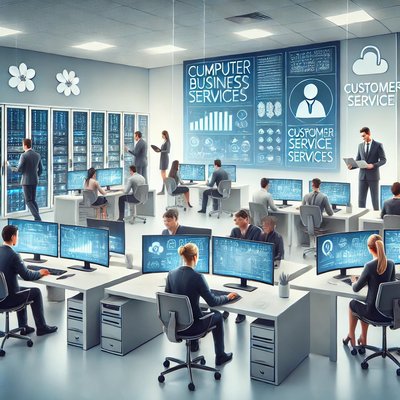 Business Computer Services - Our computer business services are designed to support organizations with the technology, security, and expertise they need to thrive in a digital landscape. Here’s what some of what we offer:

IT Support and Managed Services
We provide comprehensive IT support, from day-to-day troubleshooting to full network management. Our team is available to resolve issues quickly, maintain systems, and provide remote support to ensure seamless operation.

Networking and Infrastructure Support
Our team helps design, implement, and maintain high-performance network systems. Whether you need a local network setup, remote work configurations, or server maintenance, we ensure reliable and fast connections for smooth operations.

Hardware and Software Solutions
We offer hardware and software procurement and setup, making sure your team has the tools they need to be productive. Our team assesses your needs and finds the right solutions, from desktops and laptops to specialized business software.

Remote and On-Site Support
Our team offers flexible support options to fit your needs. We’re available remotely to resolve issues quickly and also provide on-site assistance when required for more hands-on tasks.

These services empower businesses to operate efficiently and securely, allowing you to focus on your core mission while we handle the technology. Let us help you elevate your business with reliable, scalable, and cost-effective IT solutions.